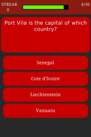 World Capitals Trivia - Geography Quiz about All Countries and Capital Cities screenshot 2