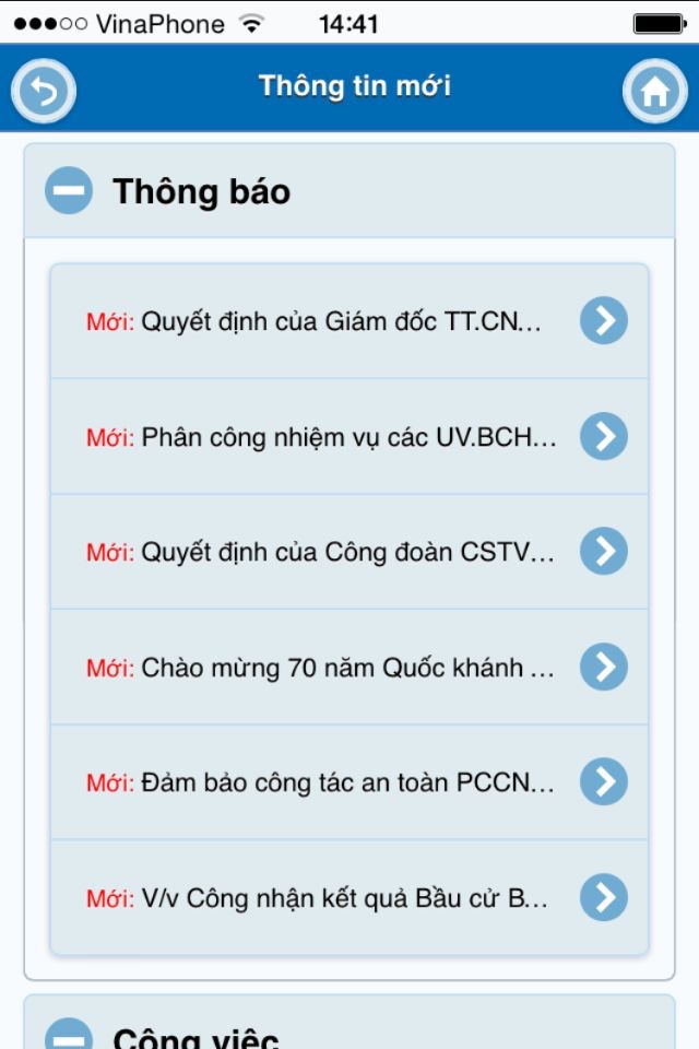 VNPT Schedule screenshot 2