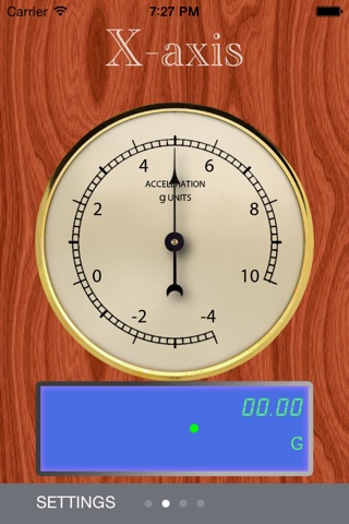 Accelerometer / Gravimeter screenshot 3