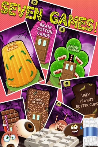 Woods Witch Gross Treats Maker - The Best Nasty Disgusting Sweet Sugar Candy Cooking Kids Games for iPhone screenshot 2