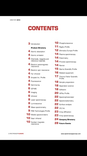 Spectroscopy Europe(圖2)-速報App