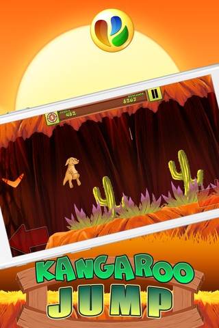 Kangaroo Jump and Run Game screenshot 2