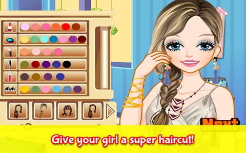 Super Girls - Dress up and make up game for kids who love fashion games screenshot 2