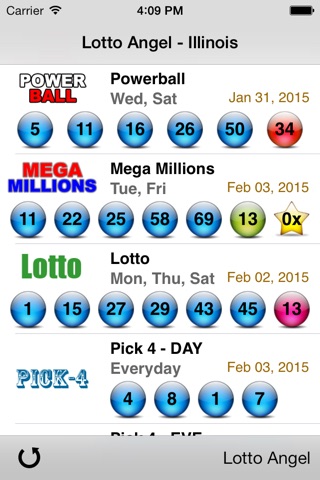 Lotto Angel - Illinois screenshot 2