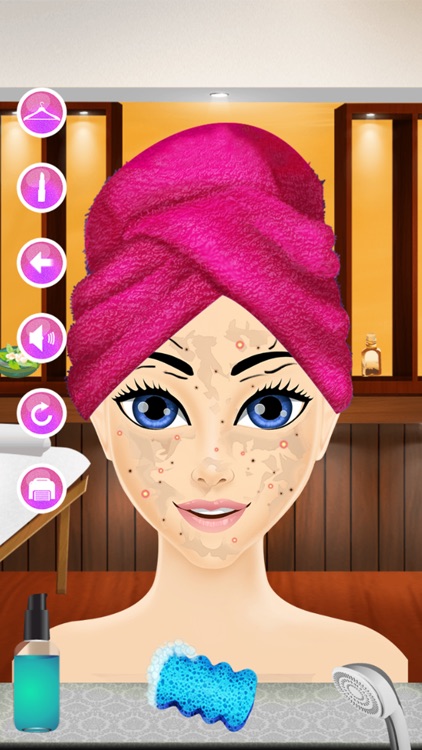 Princess Sara Beauty Spa Salon - Dress up & Makeover your Magical Fairy Doll in her Palace   for All Sweet Fashion Girls