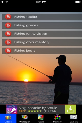 Fishing Games & Wallpapers screenshot 2