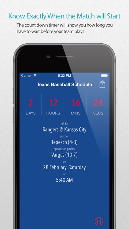 Texas Baseball Schedule Pro — News, live commentary, standings and more for your team!