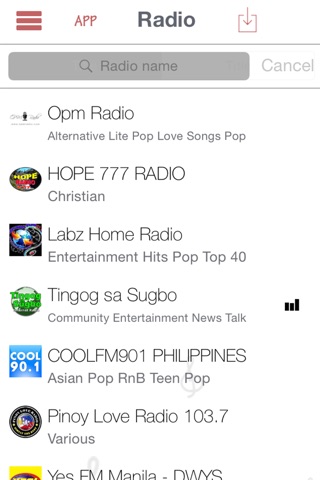 Philippine Online (Live Media) Radio screenshot 2