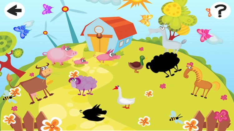 Animated Kids Game: Many Farm Animals Baby Puzzle-s in one App screenshot-3