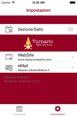 Turnario VVF screenshot 3