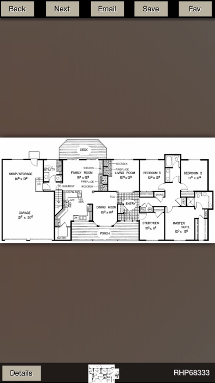 Ranch House Plans Gallery screenshot-3