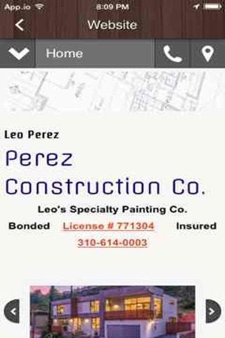 Perez Construction screenshot 3