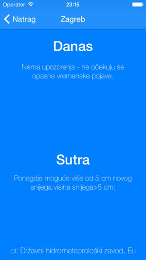Meteoalarm Hrvatska(圖4)-速報App