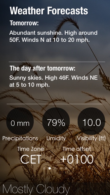 Sunrise PRO - GPS Sunrise and Sunset calculator, with altimeter and weather screenshot-3