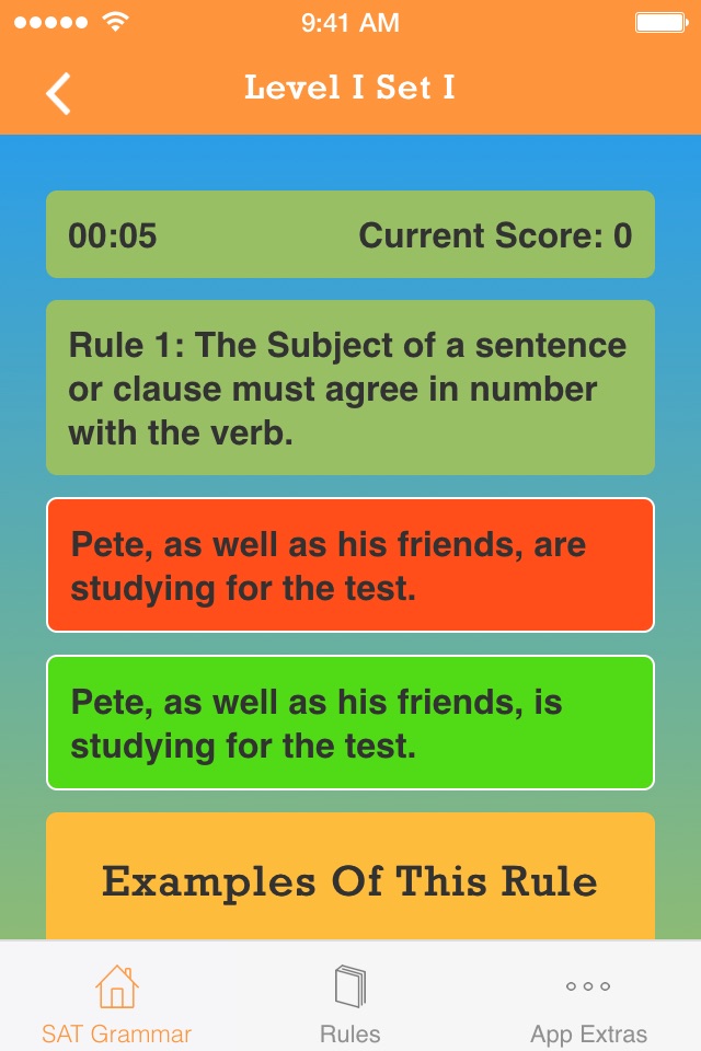 SAT Grammar Prep screenshot 2