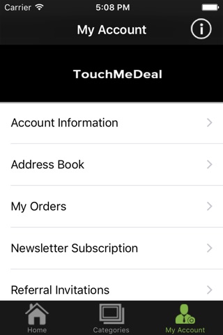 TouchMeDeal screenshot 4