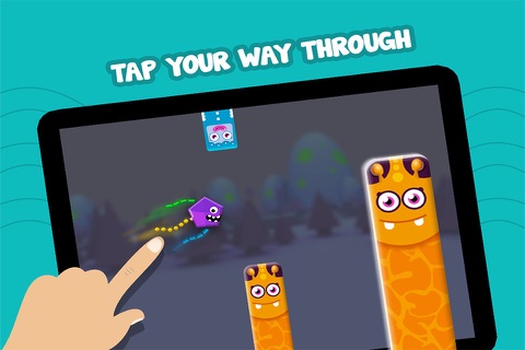 Monsta Soar Kite - Dodge The Block Monsters Free screenshot 3