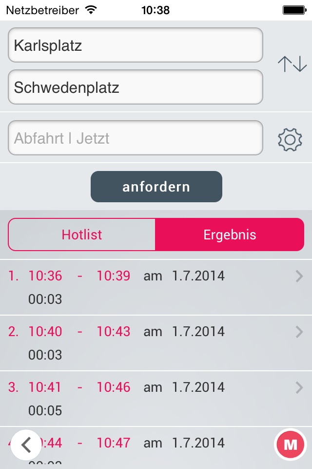 wiennetz.at - schneller einsteigen - umsteigen - aussteigen - Wiener Linien Info screenshot 3