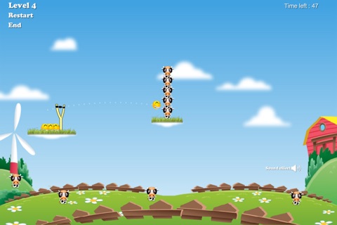 Happy Cow Tipping Game (iPad Version) screenshot 2