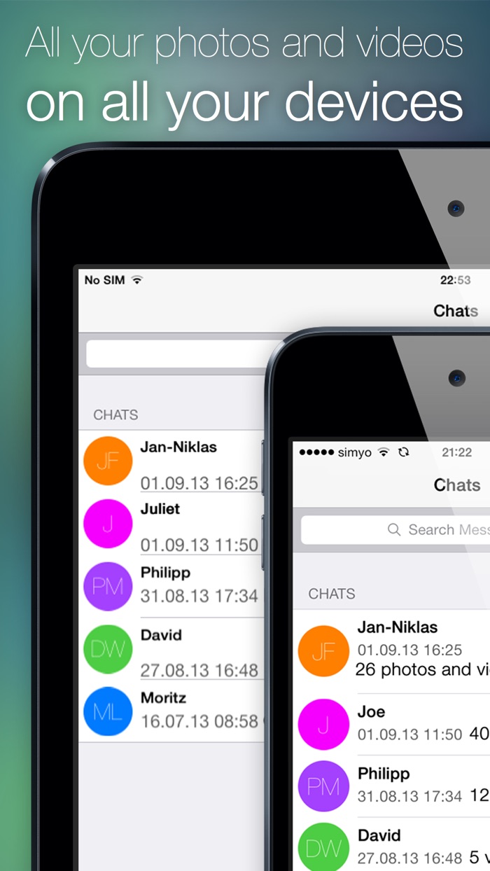 Password for WhatsApp Photos  Videos