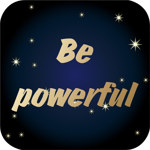 Be powerful icon