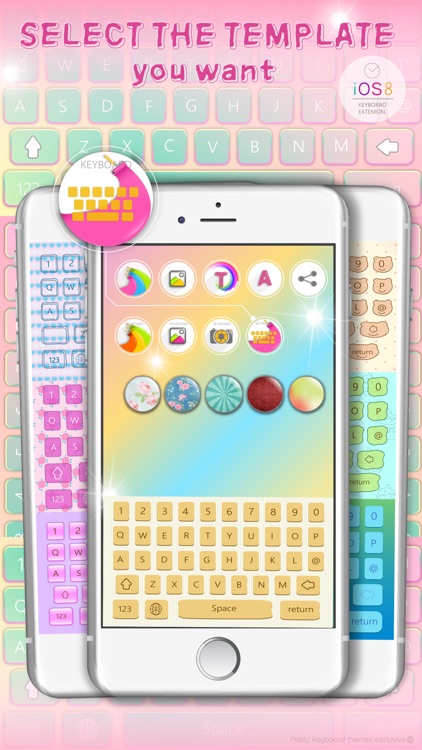 PrettyKeyboard ThemesExclusive Greek language screenshot-4