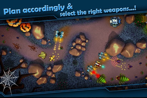 Creeps Attack TD: Alien Assault screenshot 3