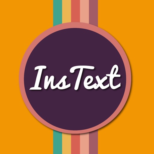 InsText - Add Texting for Instagram with Square Size, Effects and Stickers Icon