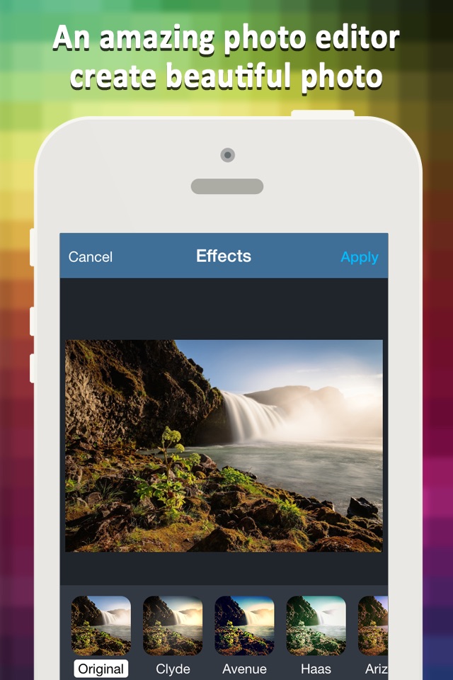 Photo FX Editor – Cool Pic Frame & Instant Color effects screenshot 2
