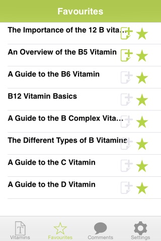 Vitamins For Health screenshot 4