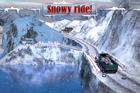 4x4 Winter Snow Drive 3D screenshot 4