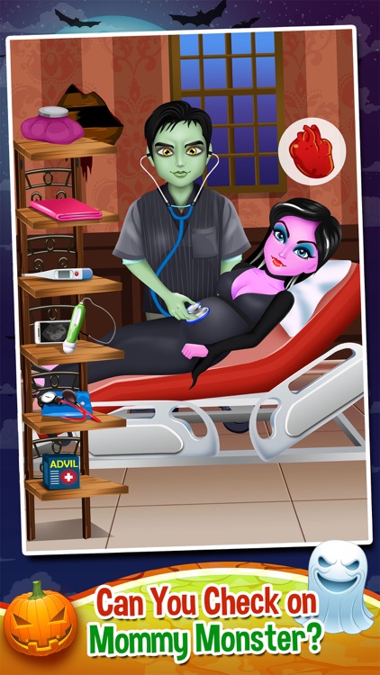 Mommy's Monster Pet Newborn Baby Doctor Salon - my new born spa care games!