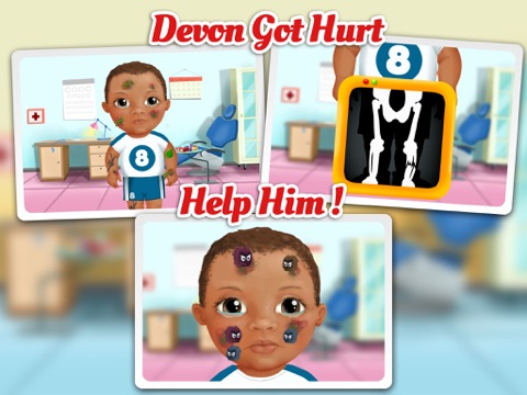 Sweet Baby Girl Kids Hospital 2 - Allergy Emergency, Broken Leg, Dentist Office and Ear Doctor (No Ads) на iPad