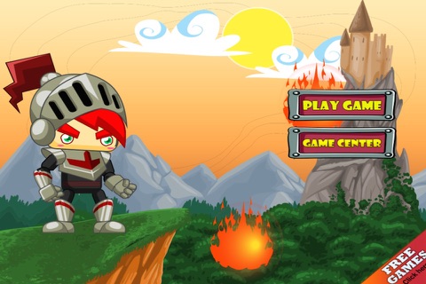 Knights of the Fire War - A Burning Ball Escape Free screenshot 4