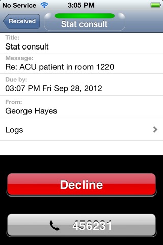 Avaya Mobile Activity Assistant - MAA screenshot 3