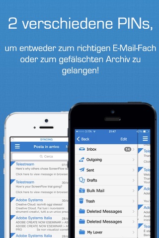 pMail - Private eMail screenshot 2