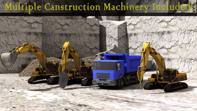 Mega Construction Mountain Drill Crane Operator 3D Game