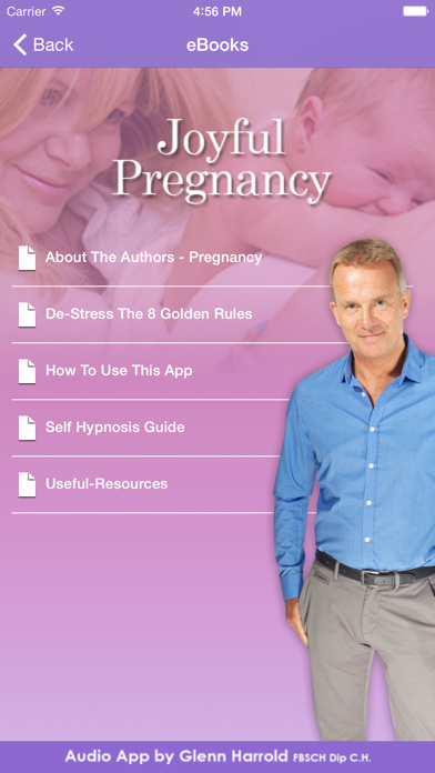 Joyful Pregnancy by Glenn Harrold & Janey Lee Grace: Pregnancy Advice & Self-Hypnosis Relaxation Screenshot 4