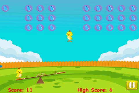 An Easter Chicken Seesaw for Kids - Awesome Marshmallow Peep Catch FREE screenshot 4