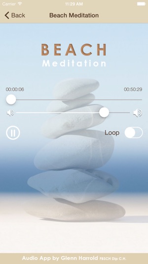 Beach Meditation by Glenn Harrold: Self-Hypnosis Relaxation (圖1)-速報App