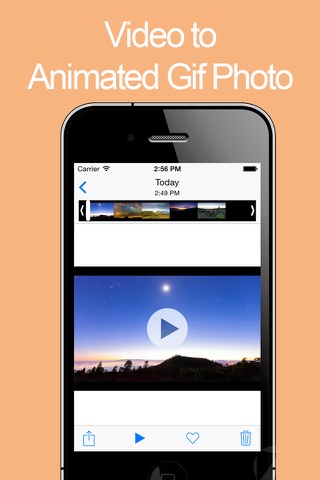 Selfie Gif Maker Free - Create Animated Gif Photo From Video,bbm,Photos screenshot 3