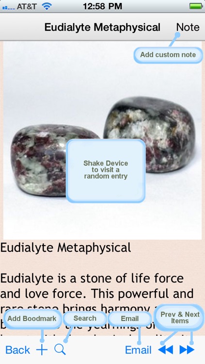 Gemstone and Crystal Power and Therapy screenshot-4
