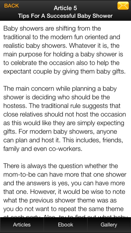 Baby Shower Plus - A Guide On How To Plan & Organize A Perfect Baby Shower! screenshot-4