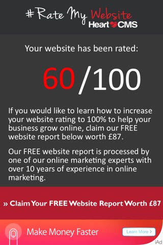 Rate My Website screenshot 4