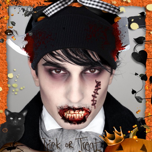 Scary Paranormal Face Changer - Halloween Prank Sticker Maker iOS App