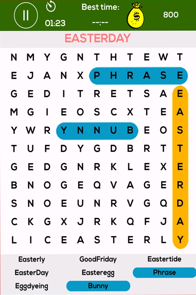 Easter Word Search - Free Word Search Crossword Game! screenshot 3