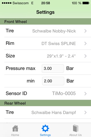TiMo - Tire Monitoring System screenshot 4