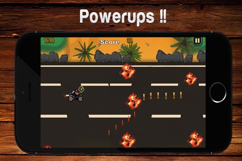 Reckless Motocross Highway Lane Racer screenshot 2
