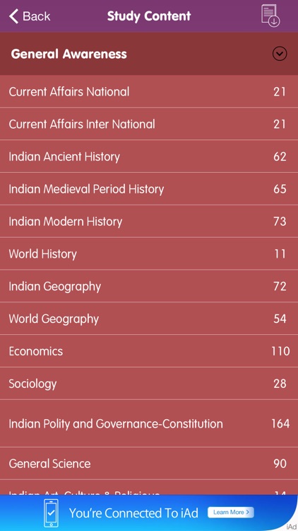 Exam Guide : GK Quiz