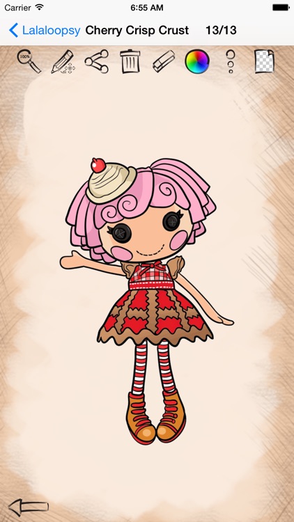 How To Draw Lalaloopsy Girlz screenshot-4